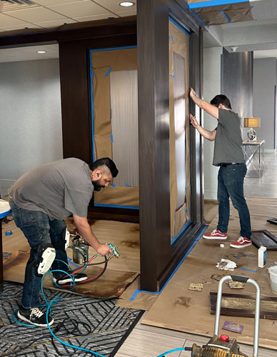 Professional refinishers